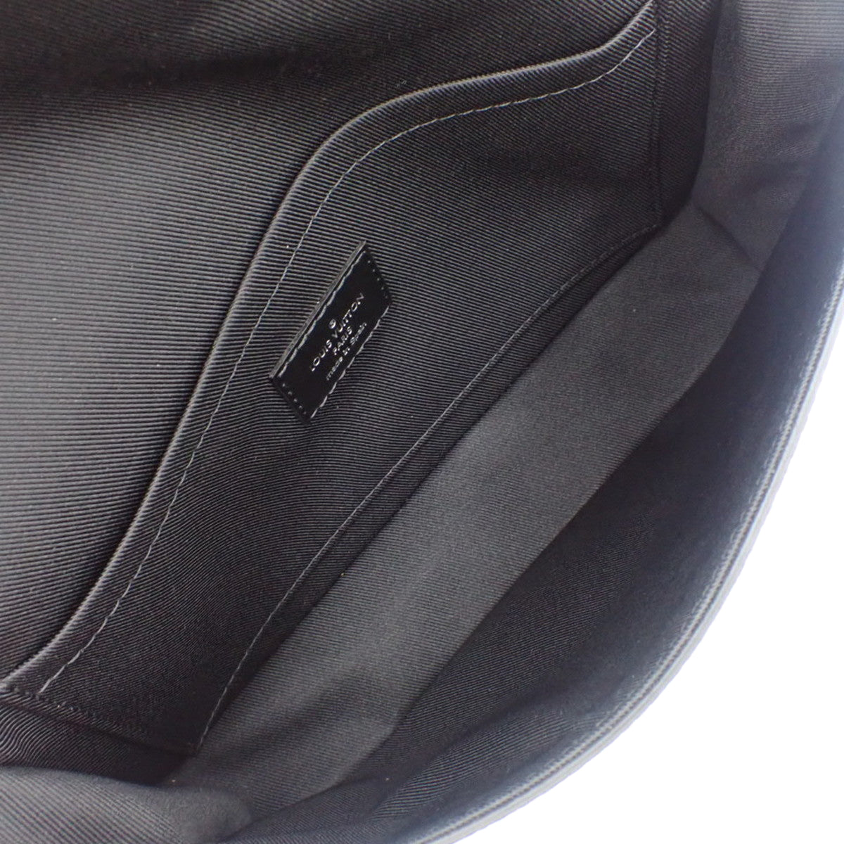 Damier Graphite 3D Studio Messenger, Black Gray, N50013