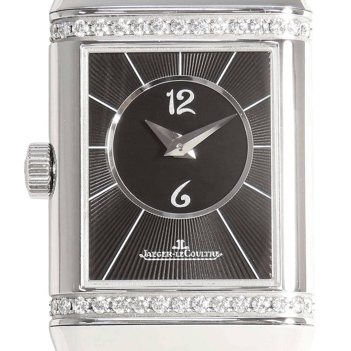 Reverso Classic Small Duet Q2668432 SS Silver/Black Manual Winding Women's
