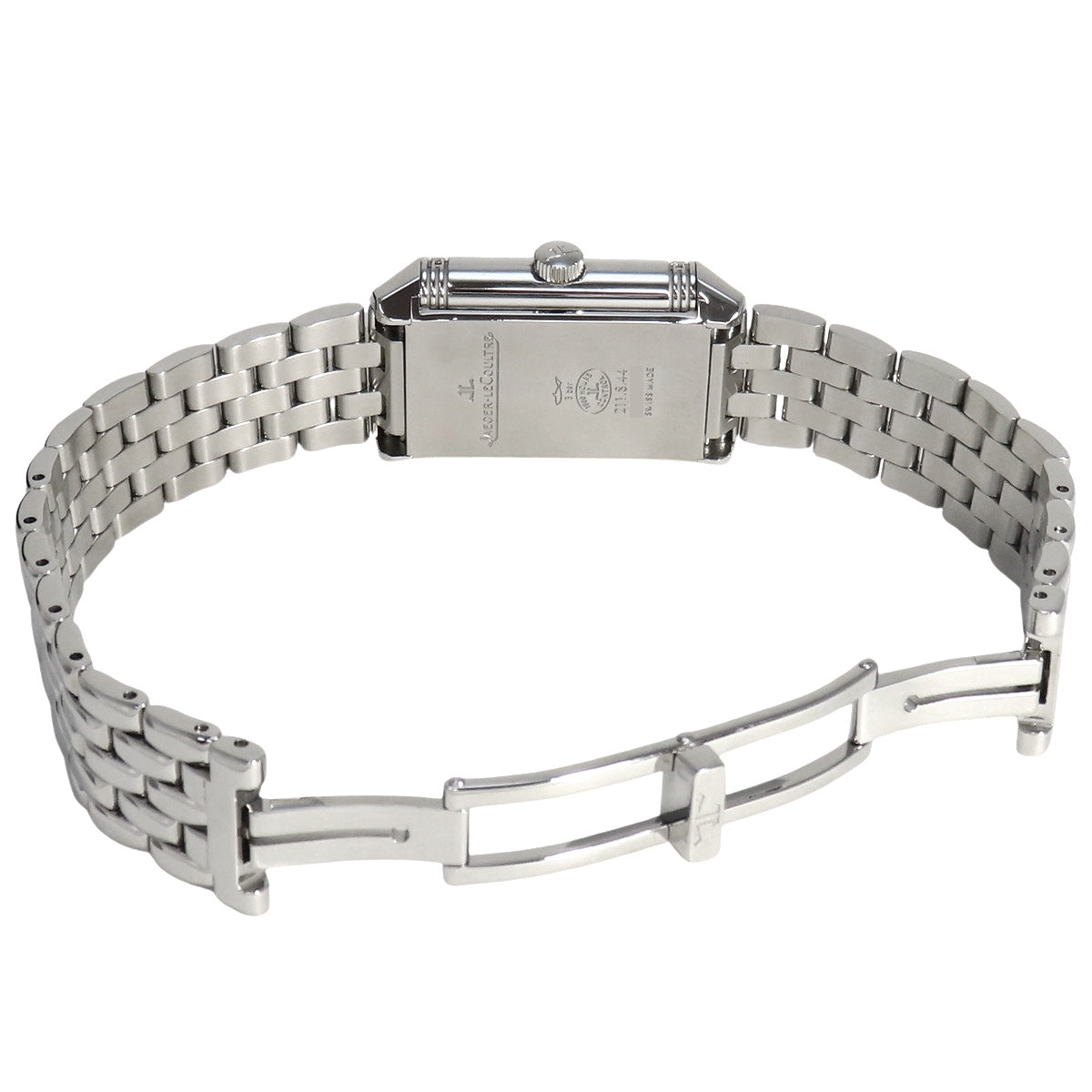 Reverso Classic Small Duet Q2668432 SS Silver/Black Manual Winding Women's