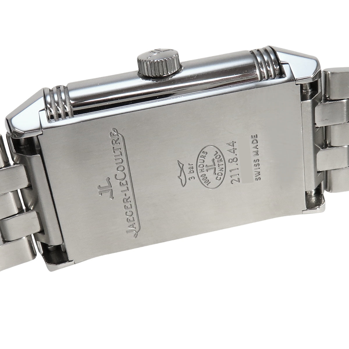 レベルソ クラシック スモール デュエット Q2668432 SS シルバー/ブラック 手巻き レディース