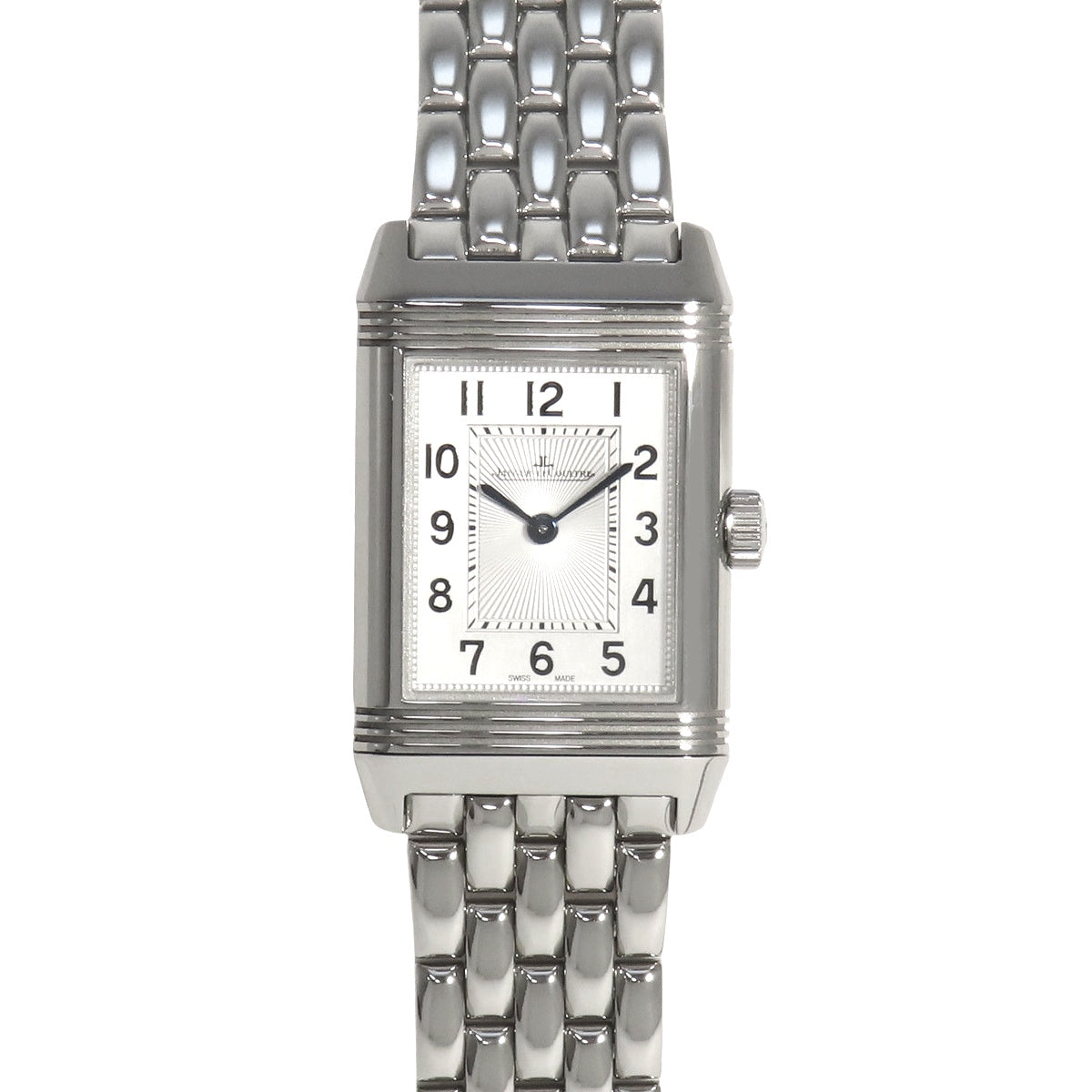 Reverso Classic Small Duet Q2668432 SS Silver/Black Manual Winding Women's