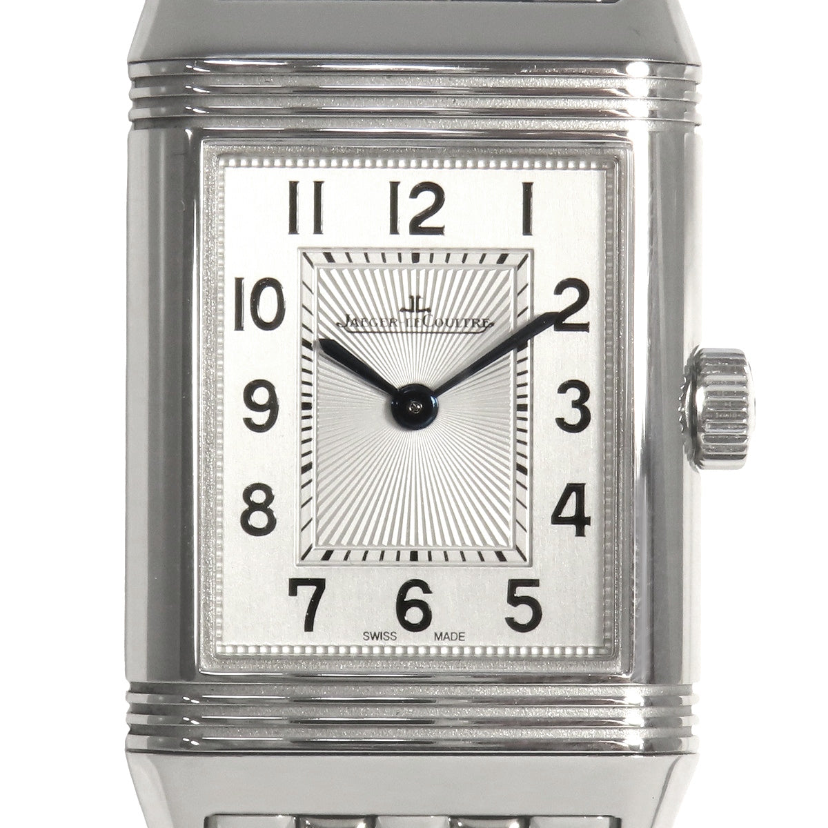 Reverso Classic Small Duet Q2668432 SS Silver/Black Manual Winding Women's