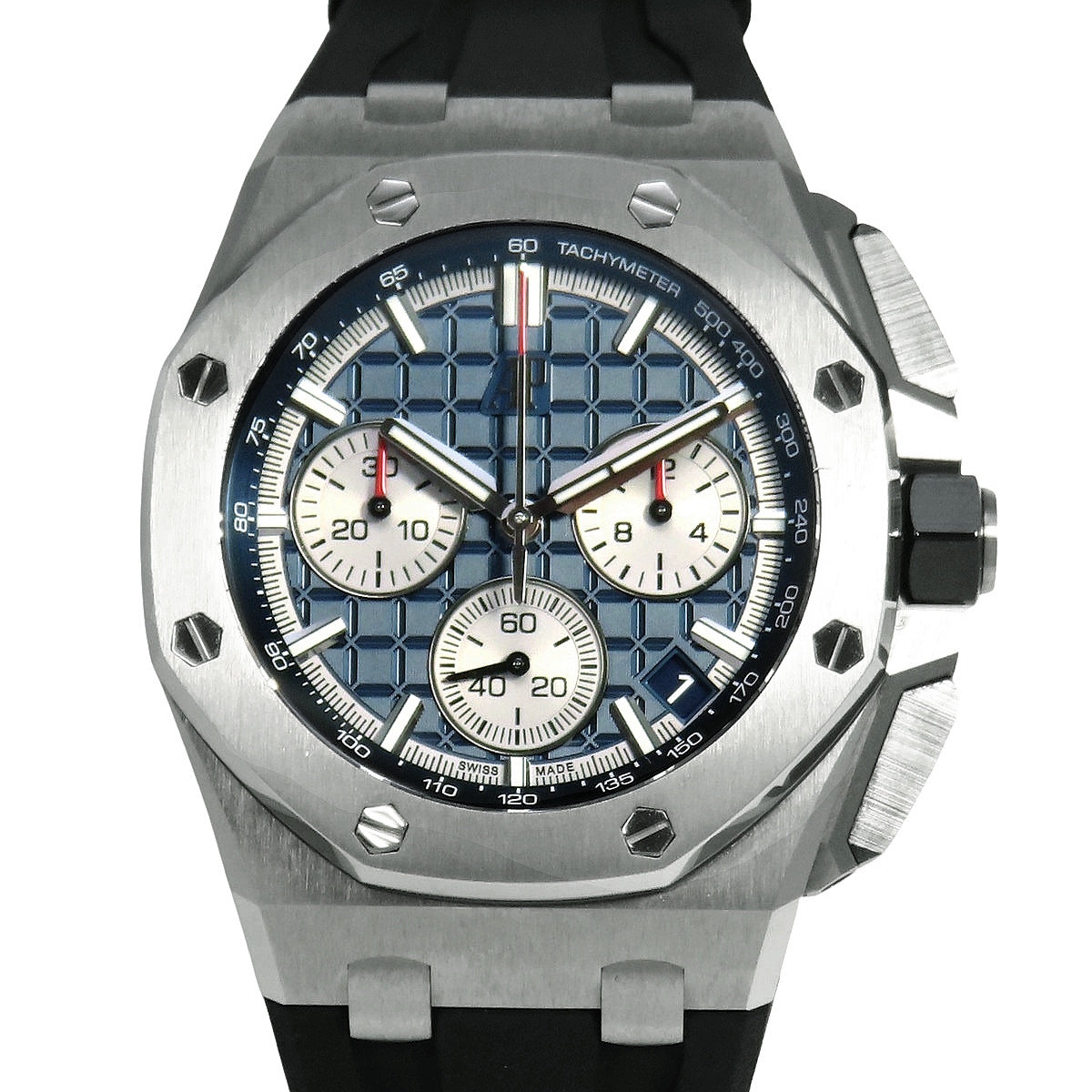 ロイヤルオーク オフショア クロノグラフ 26420TI.OO.A027CA.01 TI/ラバー ブルー 自動巻き メンズ