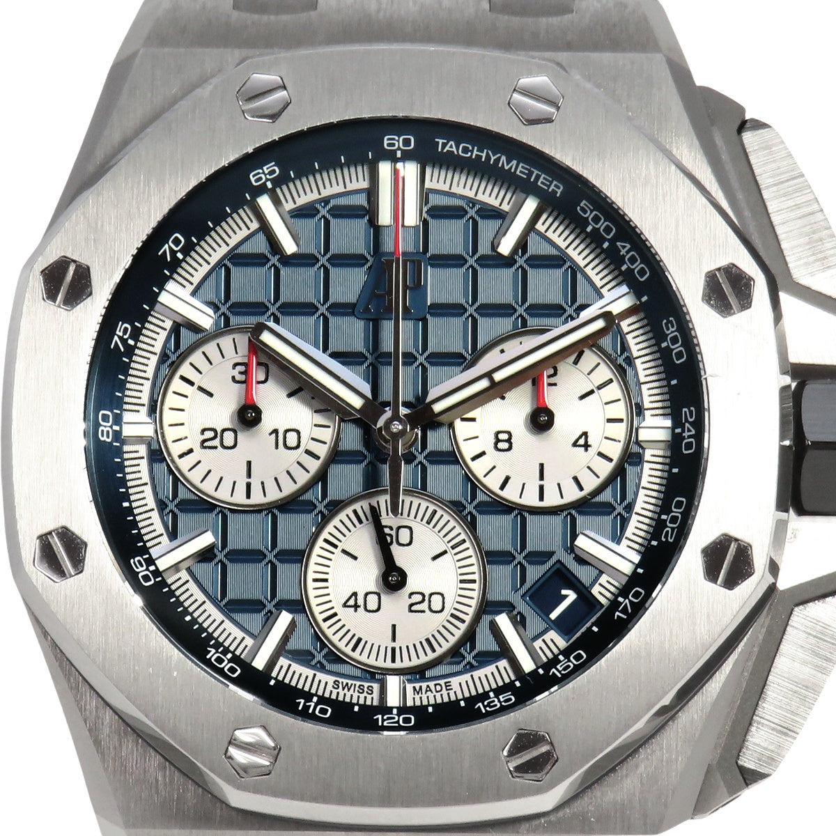 Royal Oak Offshore Chronograph 26420TI.OO.A027CA.01 TI/Rubber Blue Automatic Men's Watch