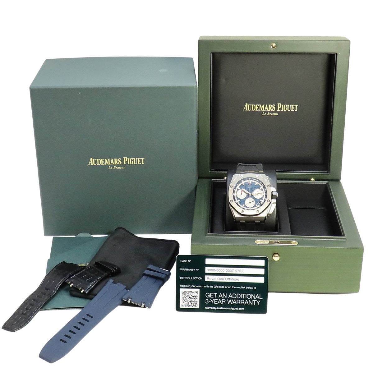 Royal Oak Offshore Chronograph 26420TI.OO.A027CA.01 TI/Rubber Blue Automatic Men's Watch