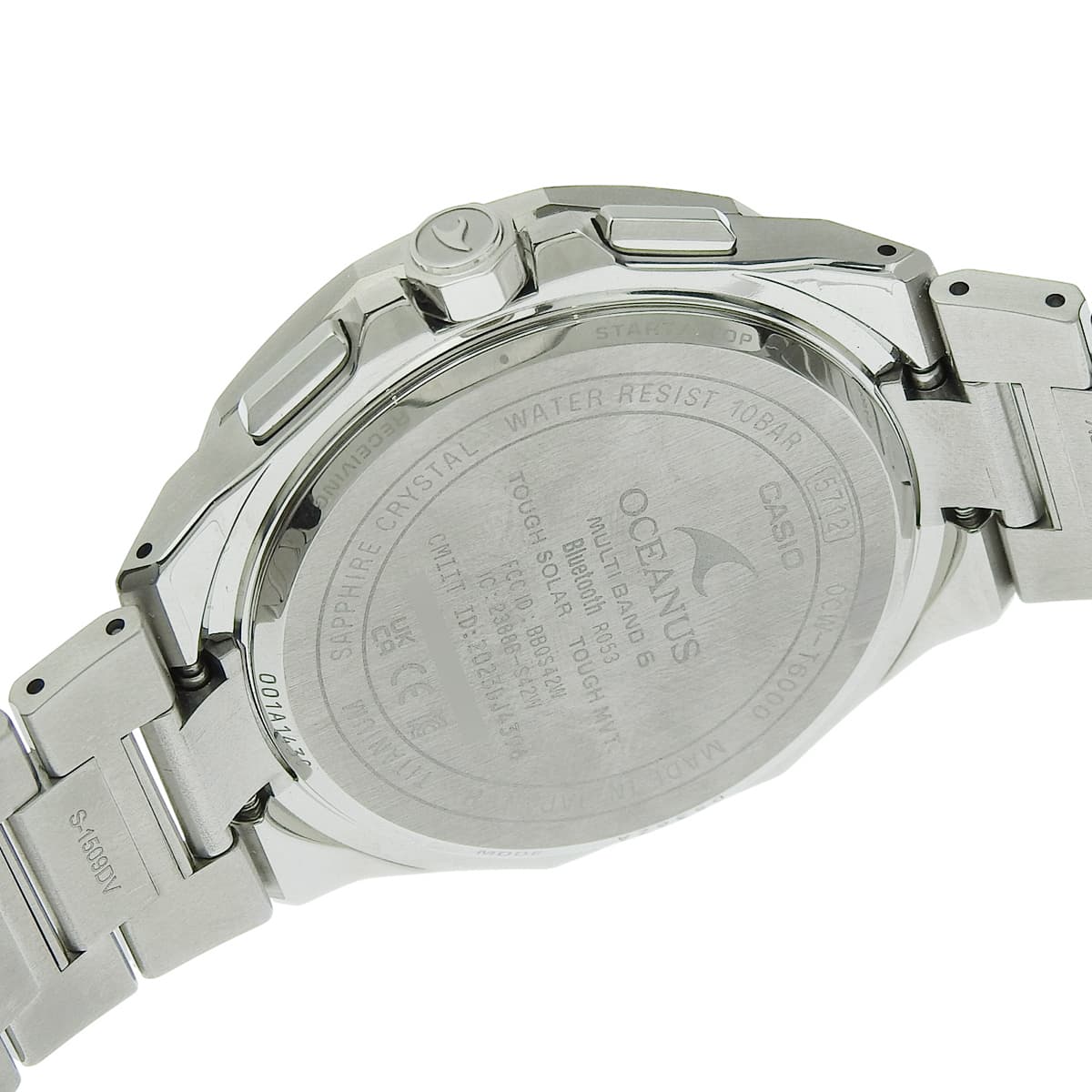 オシアナス クラシックライン OCW-T6000-1AJF TI ブラック ソーラー メンズ