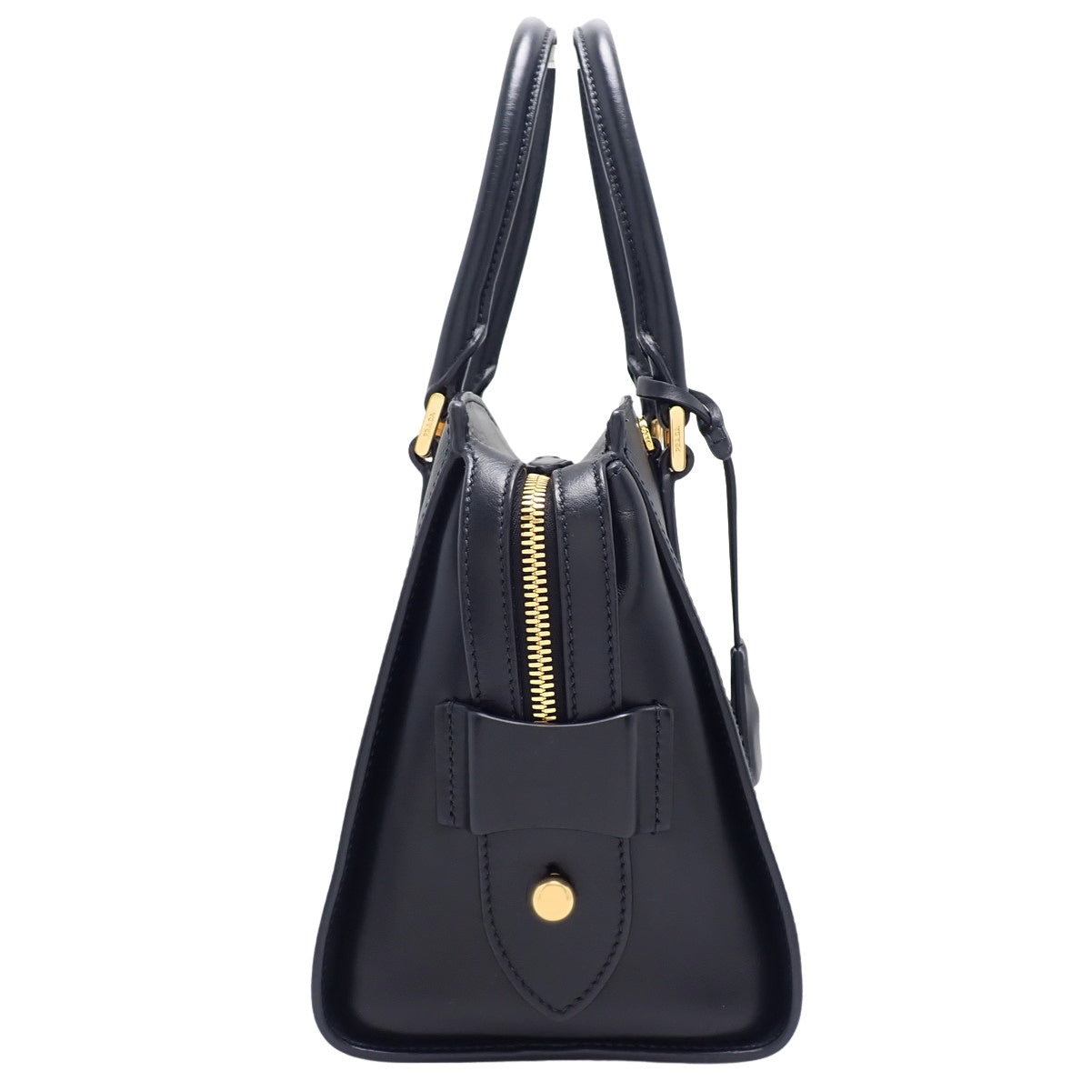 2WAY ハンドバッグ サフィアーノ カーフ NERO ネロ 1BA164