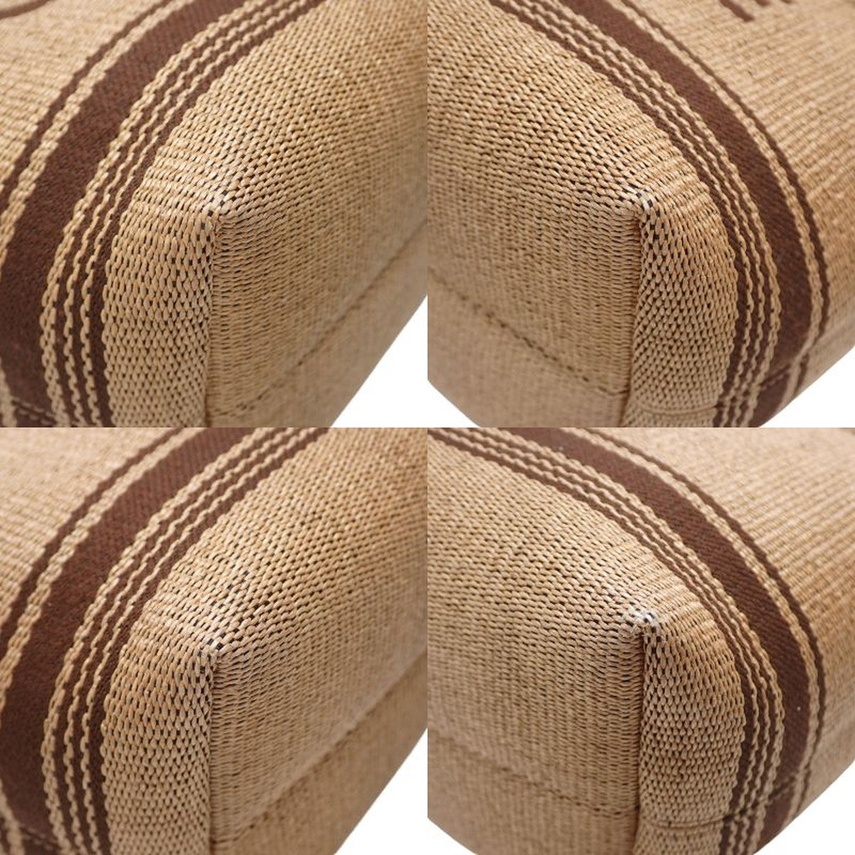 Mini Cabat Raffia Calfskin, Beige Brown, 116992FRY.02NU