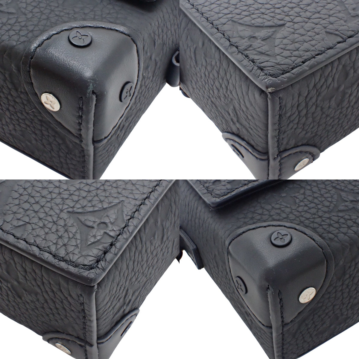 Monogram Trilogy Steamer Wearable Wallet, Trilogy Leather, Black, M81746