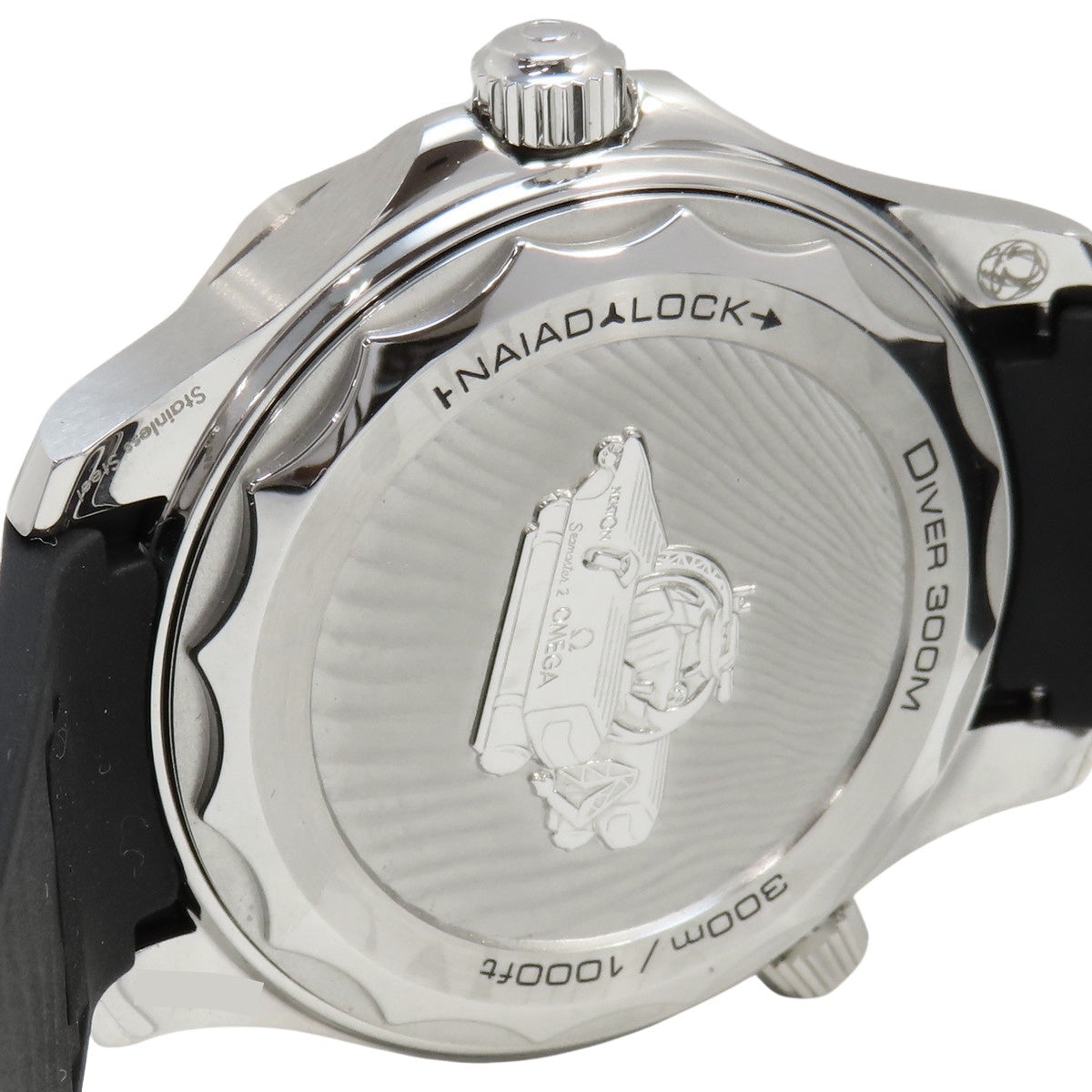 海马系列 300 米潜水表 Nekton 210.32.42.20.01.002 精钢/橡胶黑色自动男士腕表