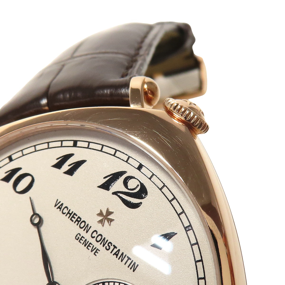 Historiques American 1921 82035/000R-9359 PG/Leather Ivory Manual Winding Men's