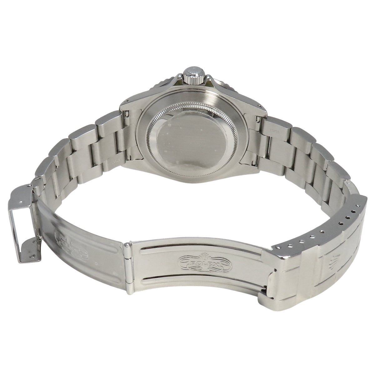 Submariner Date 16610 SS K series, black, automatic winding.