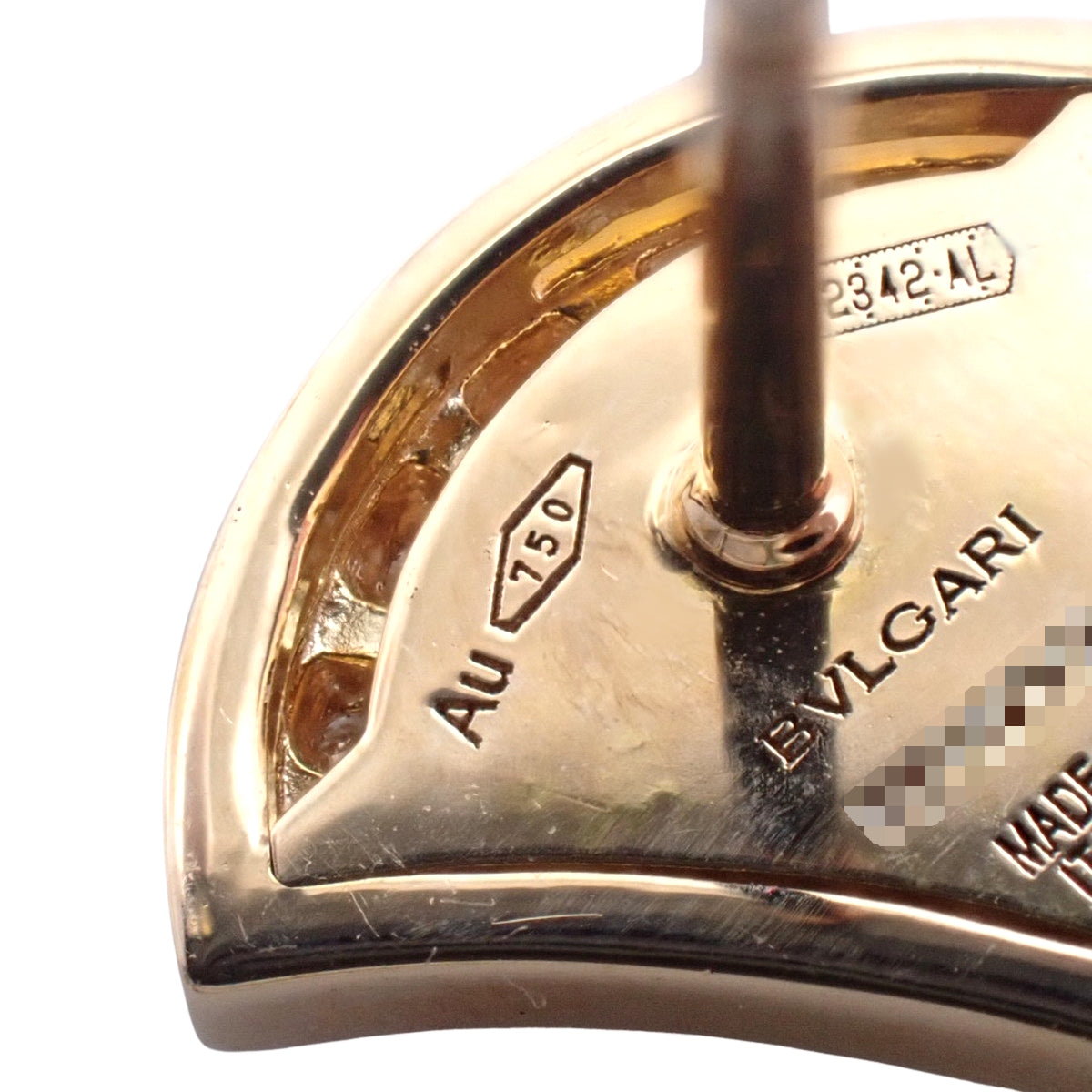 Diva Dream 耳环,钻石/蓝色托帕石/碧玺,K18PG,7.4克