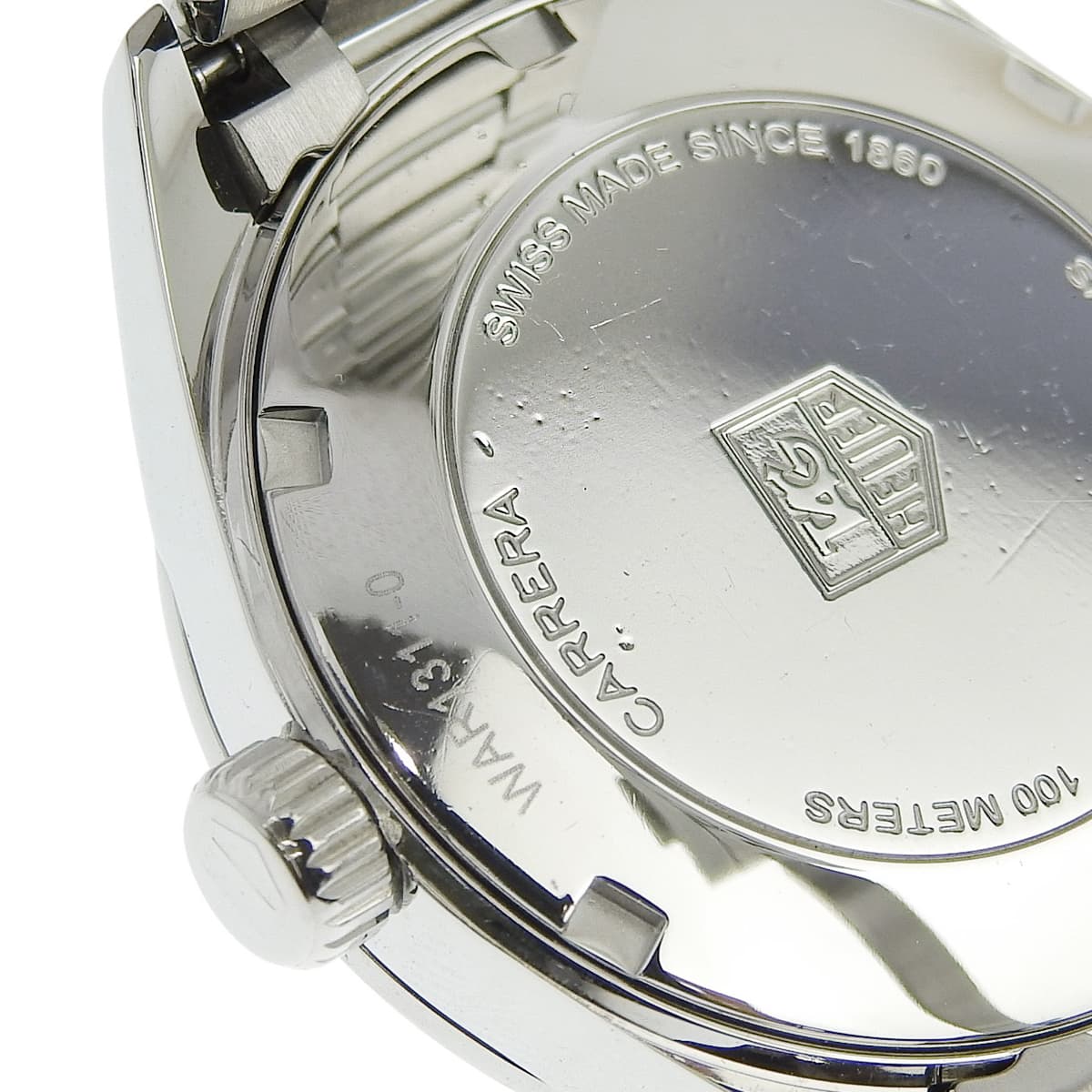 カレラ WAR1311.BA0778 シェル文字盤 ホワイト クオーツ レディース