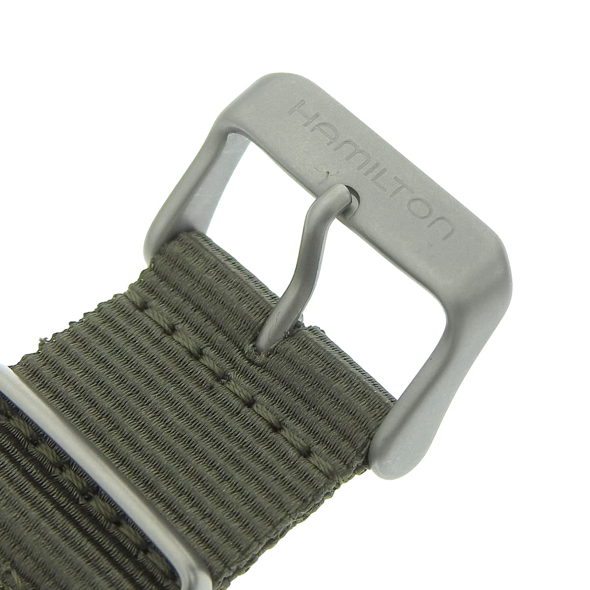 カーキ パイロット パイオニア クロノグラフ H764560 SS/ナイロン シルバー 自動巻き