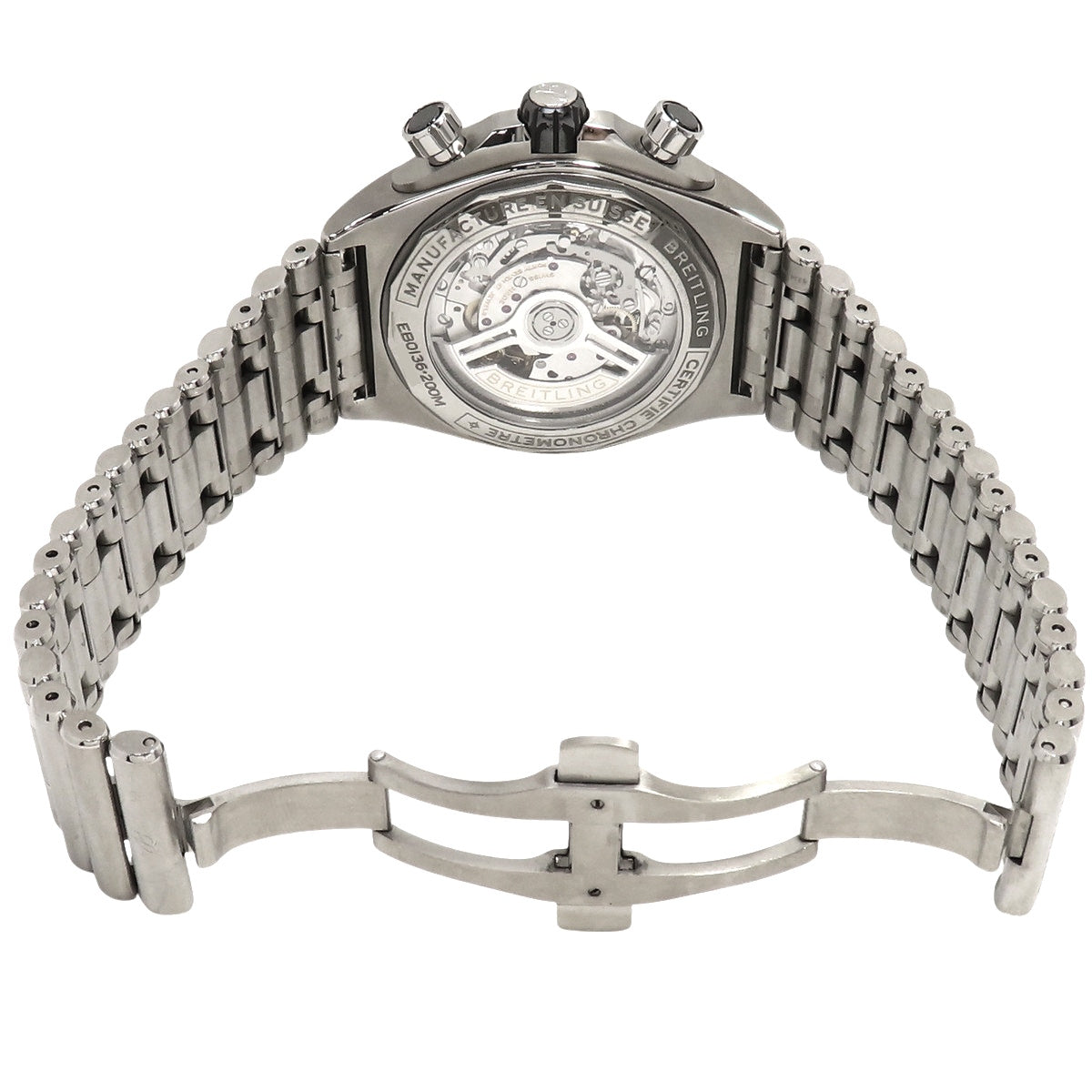 スーパークロノマット B01 44 EB0136 TI グレー 自動巻き メンズ