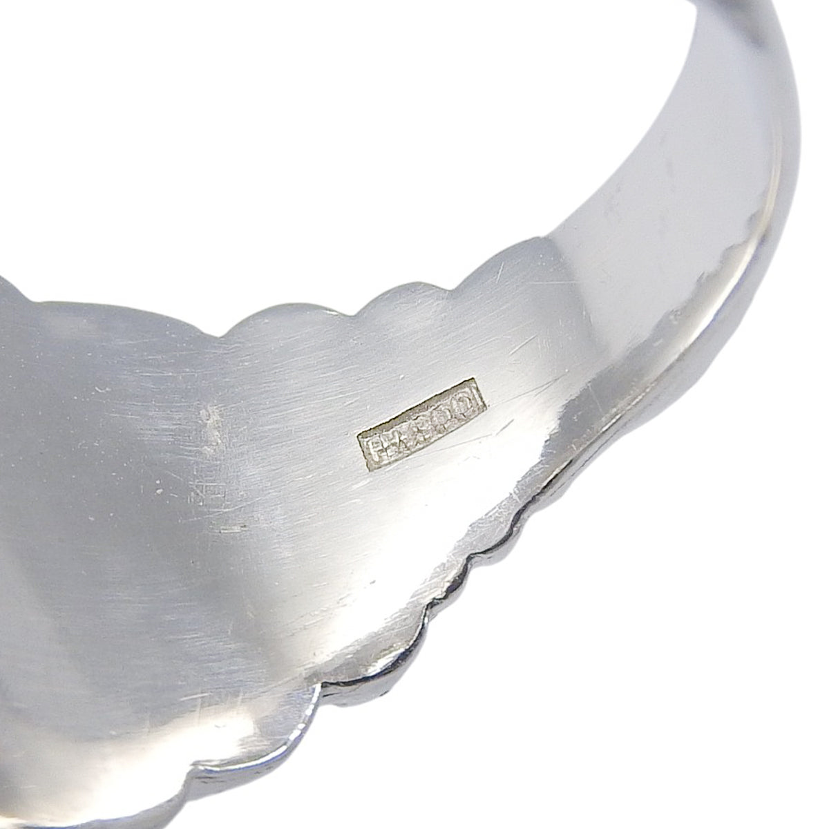 ダイヤモンド 印台 リング プラチナ Pt900