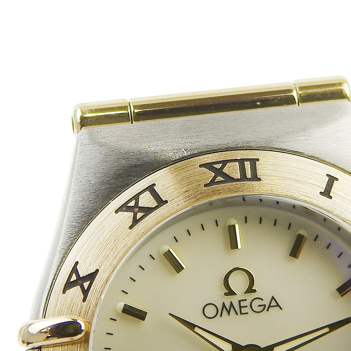 Constellation 1262.70 K18 x SS 表壳 白色石英女表