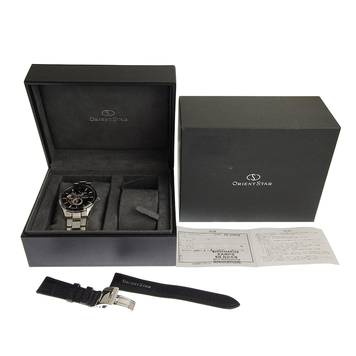 Slim Skeleton RK-HJ0006B SS Black Automatic Men's Watch