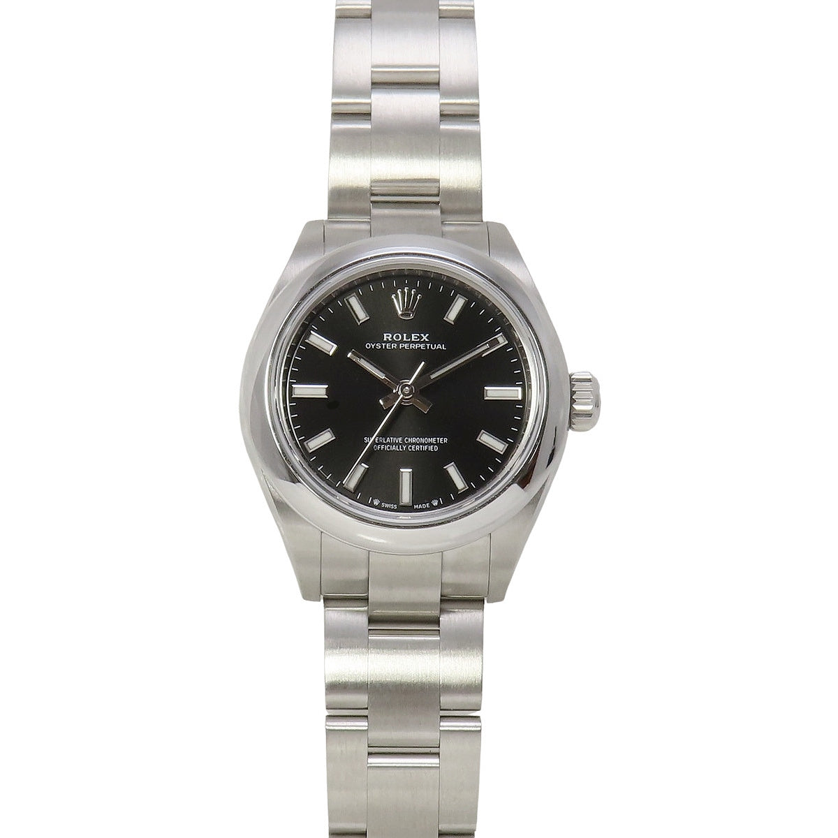 Oyster Perpetual 28 276200 SS Random Number Black Automatic