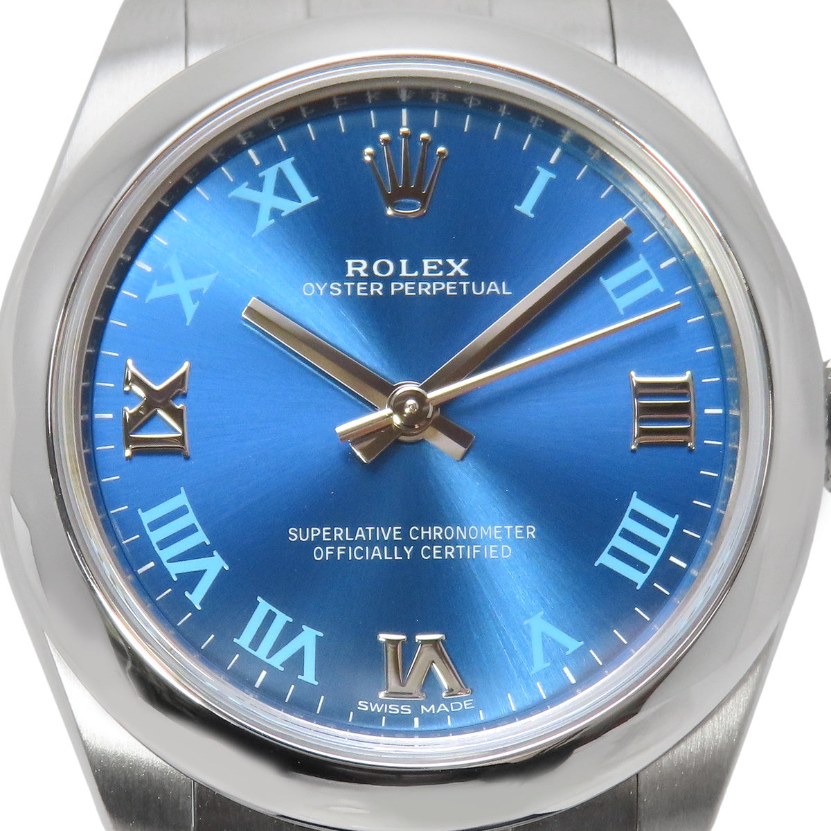 Oyster Perpetual 31 177200 SS Random Number Azzurro Blue Automatic Women's