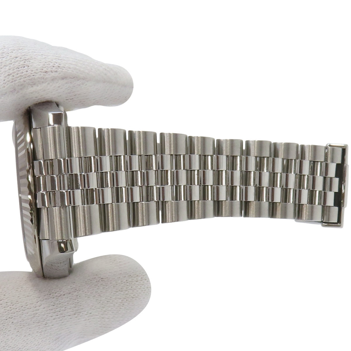 Datejust 41 126334 White Gold/Stainless Steel, Random Number, Sunray Dial, Silver, Automatic, Men's