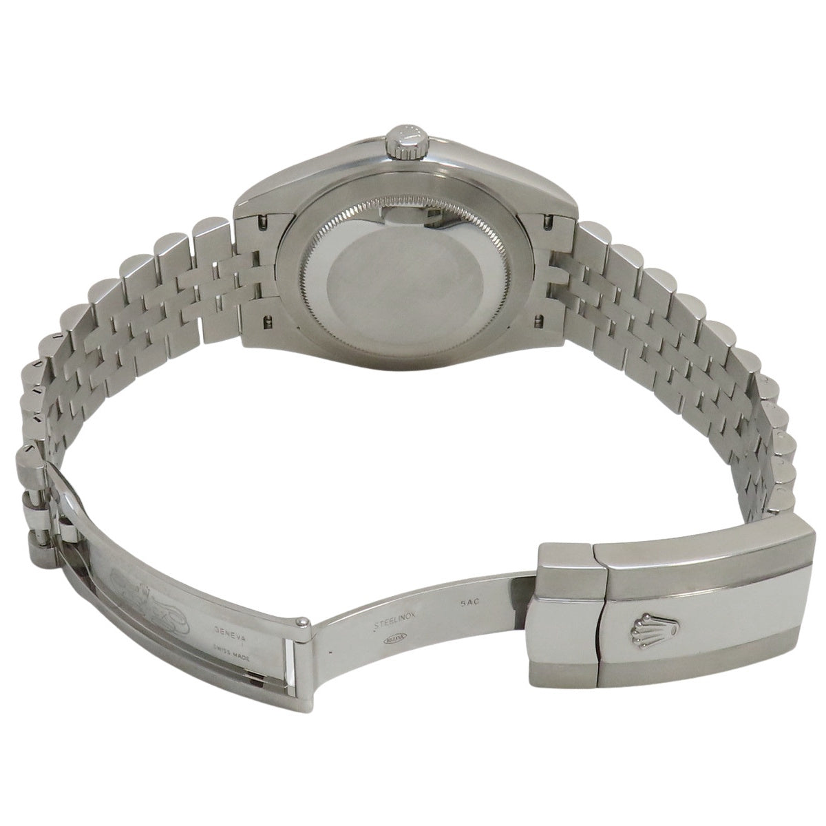 Datejust 41 126334 White Gold/Stainless Steel, Random Number, Sunray Dial, Silver, Automatic, Men's