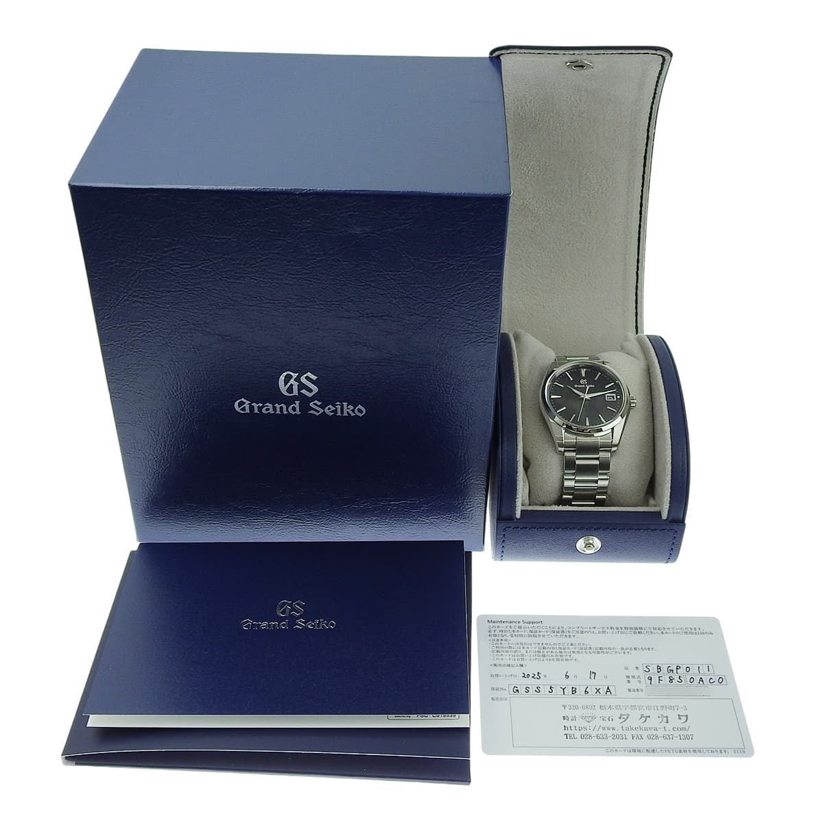 ヘリテージコレクション SBGP011 SS ブラック クオーツ メンズ