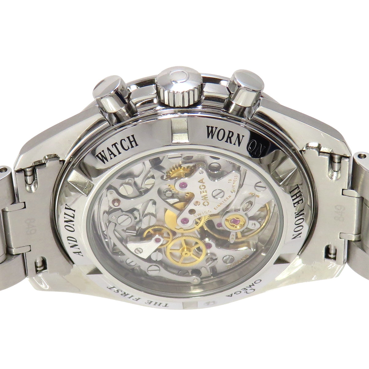 Speedmaster Professional Moonwatch 3573.50.00 SS Black Manual Winding Men's