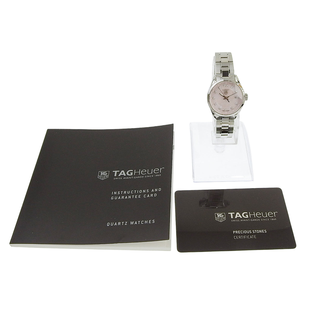 カレラ レディ WV1417.BA0793 SS シェル文字盤 ダイヤインデックス クオーツ レディース