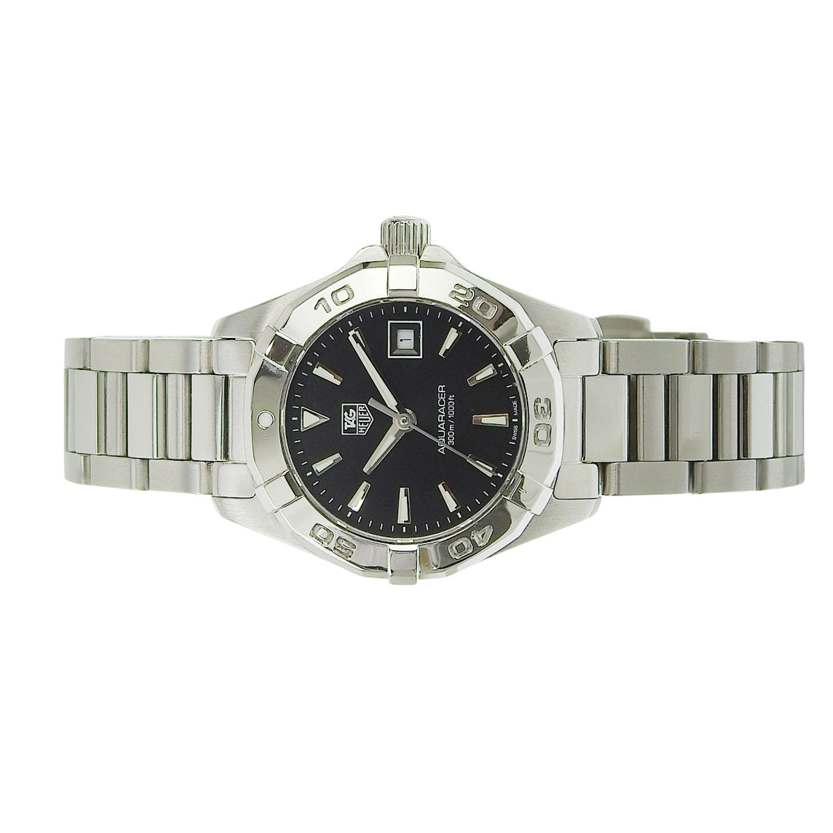 アクアレーサー WAY1410.BA0920 SS ブラック クオーツ レディース