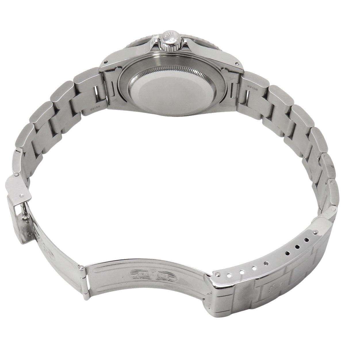 Submariner Date Tritium 16610 SS S-number Black Automatic Men's