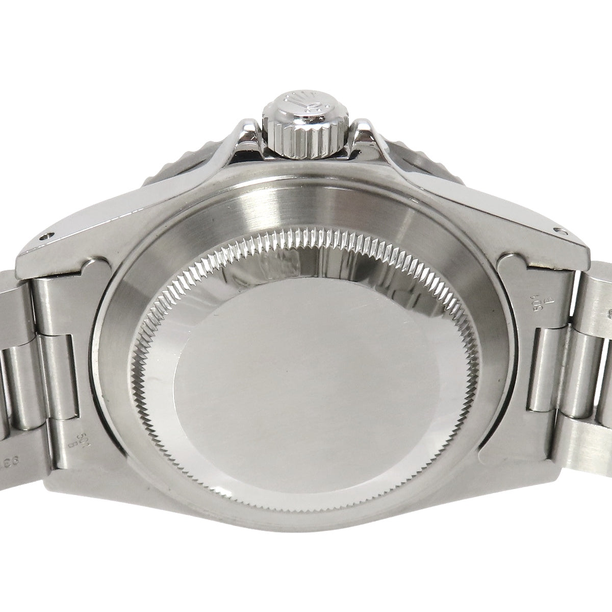 Submariner Date Tritium 16610 SS S-number Black Automatic Men's