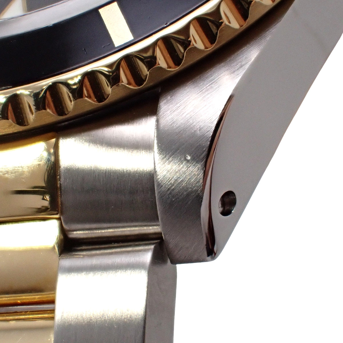 Submariner Date Tritium 16613 YG/SS S-number Black Automatic Men's