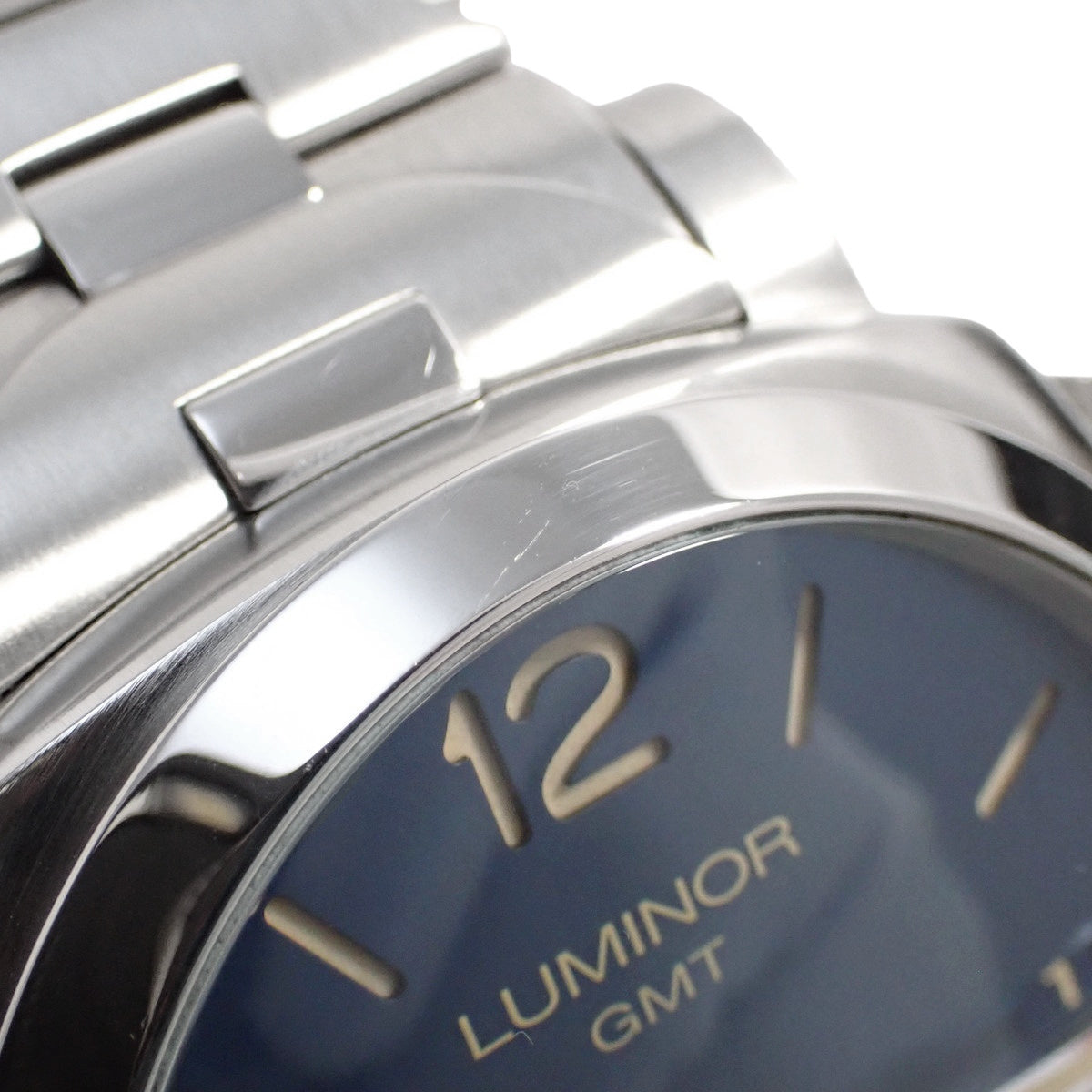 ルミノールGMT PAM01033 SS ブルー 自動巻き