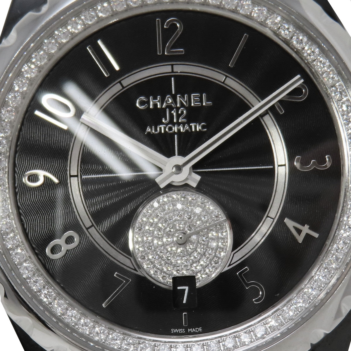 J12 H3840 陶瓷黑钻指针自动