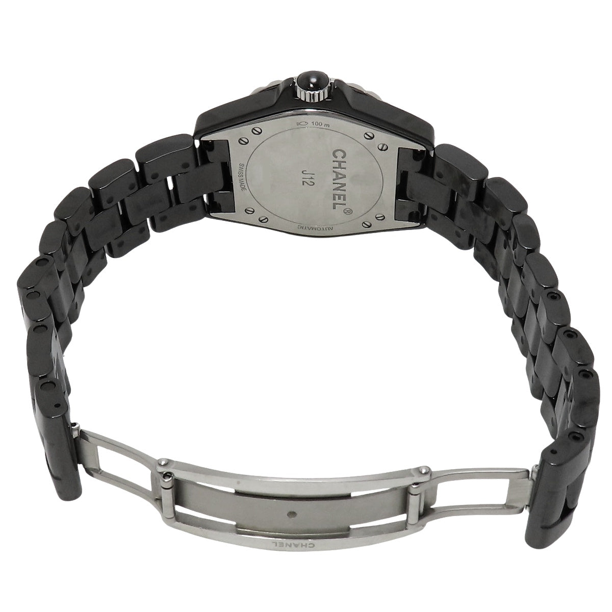 J12 H3840 セラミック ブラック ダイヤインデックス 自動巻き