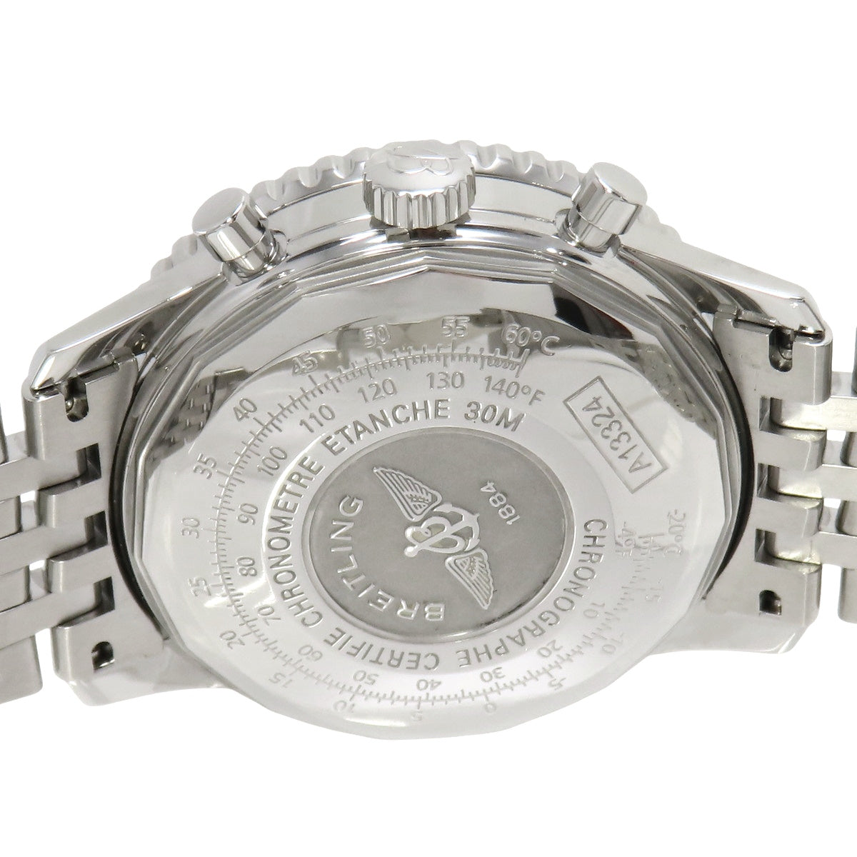 Old Navitimer Japan Edition A1332412/G796 Stainless Steel Ivory Automatic Men's Watch