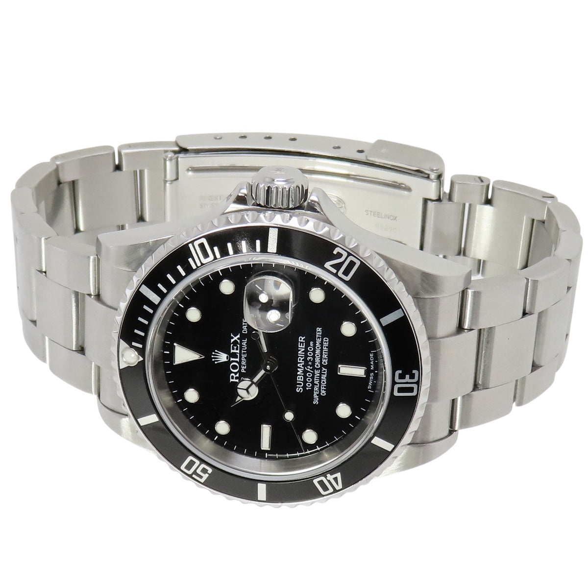 サブマリーナー 16610 SS Z番 ブラック 自動巻き メンズ