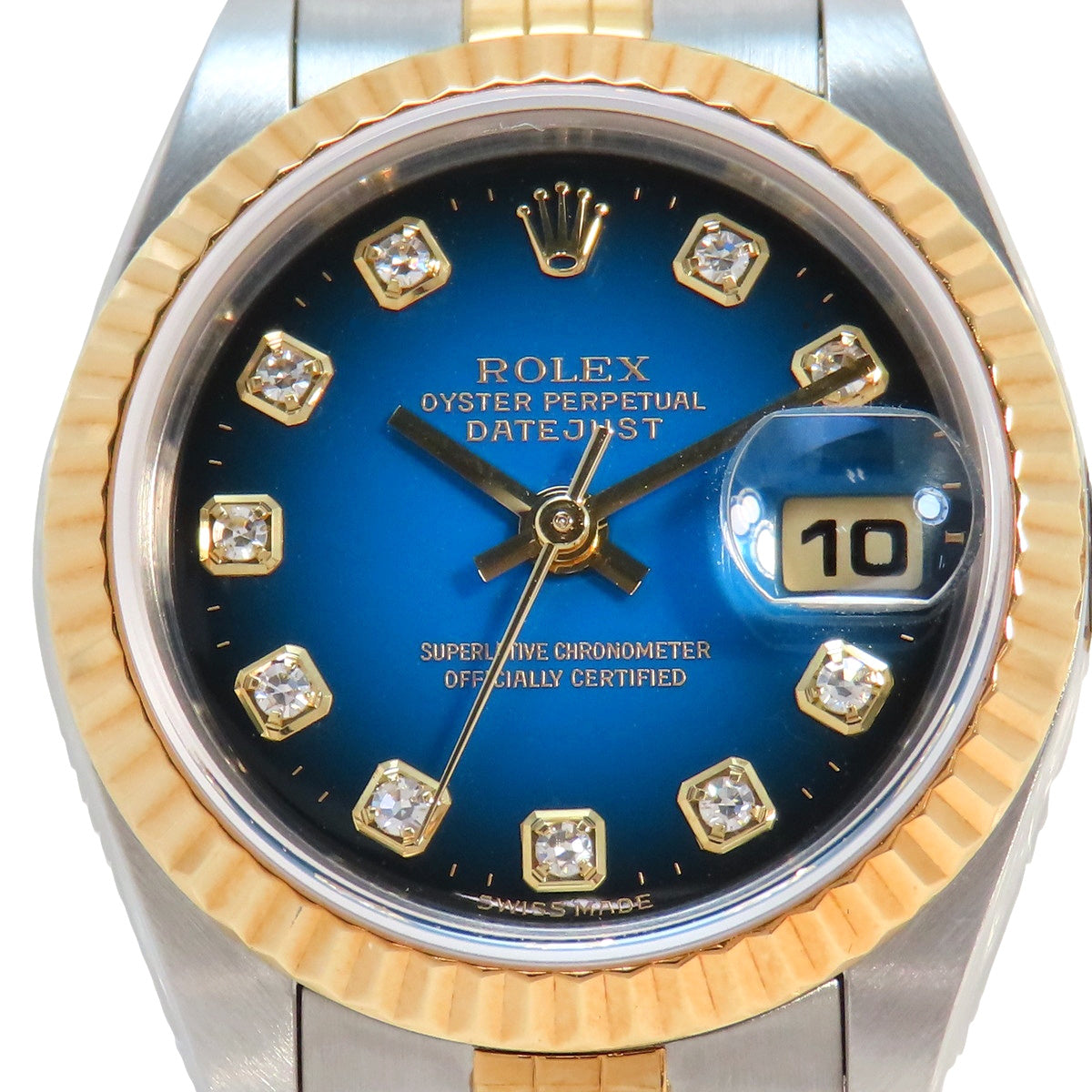 Datejust 79173G YG/SS A系列 10PD 蓝色渐变自动女表