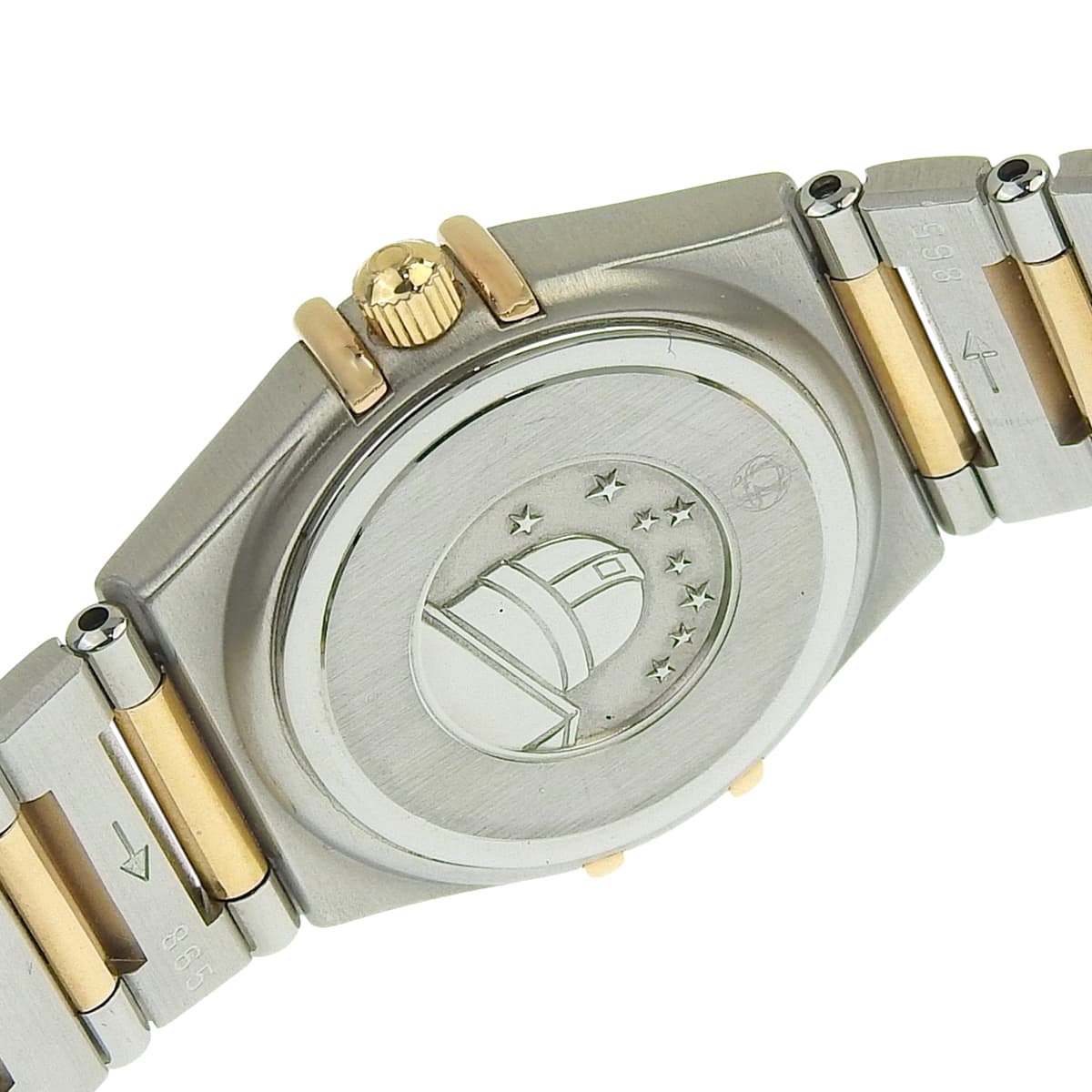 Constellation 1360.60.00 PG/SS Bezel Diamond Quartz Women's