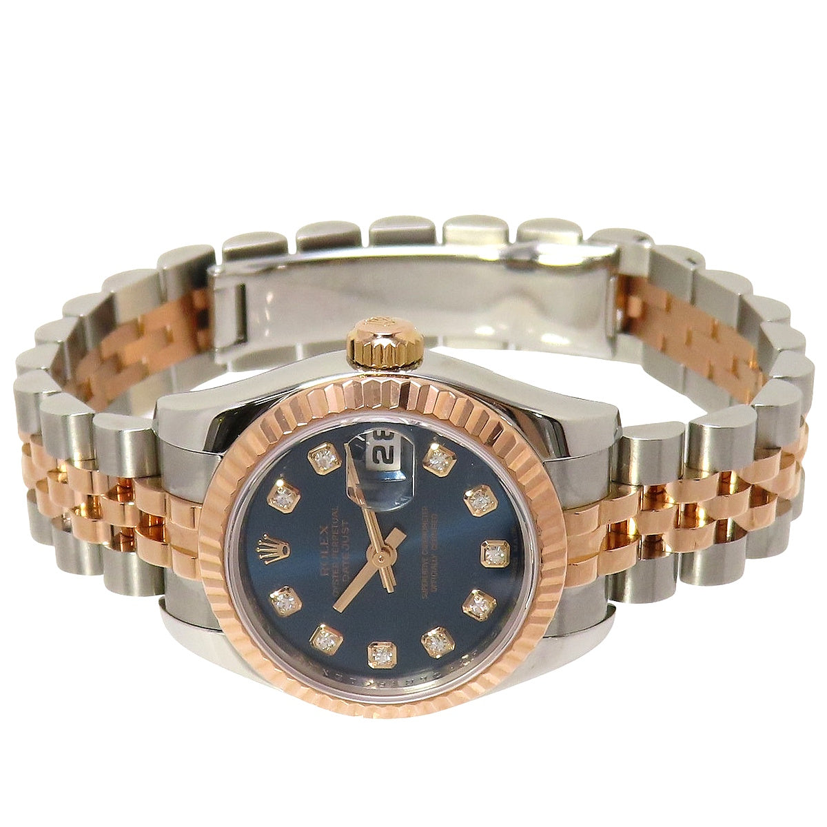 Datejust 179171G PG/SS D 蓝色 10PD 自动上链女表