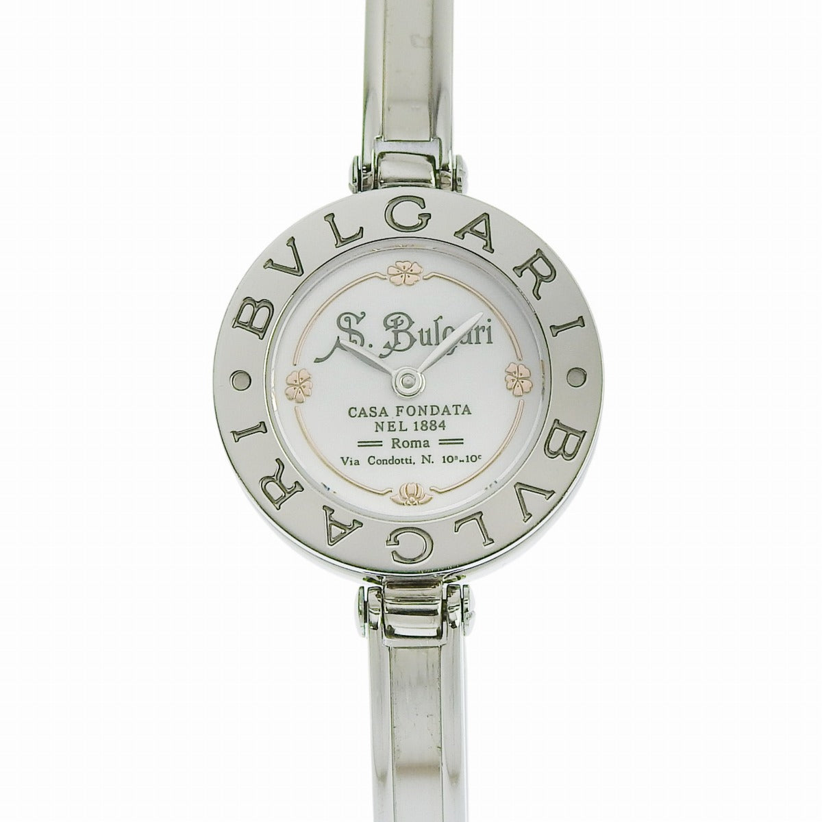 B.zero1 125th Anniversary Model BZ22WSS/125 SS White Quartz Women's