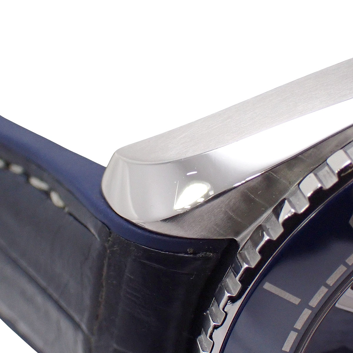 Seamaster Planet Ocean 215.33.44.21.03.001 SS/Rubber Blue Automatic Men's