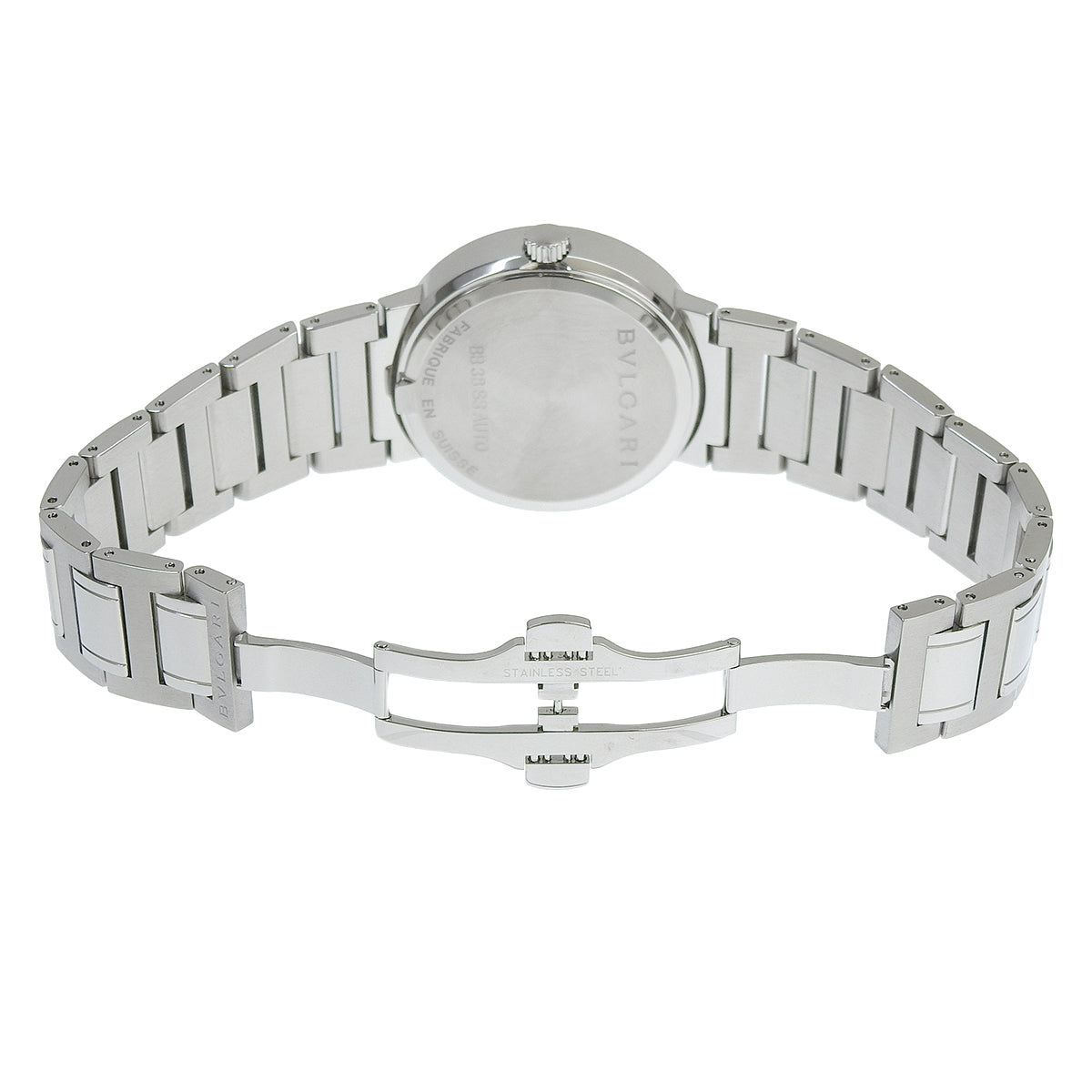 宝格丽 (Bvlgari) BB38SSAUTO SS 黑色自动男士腕表