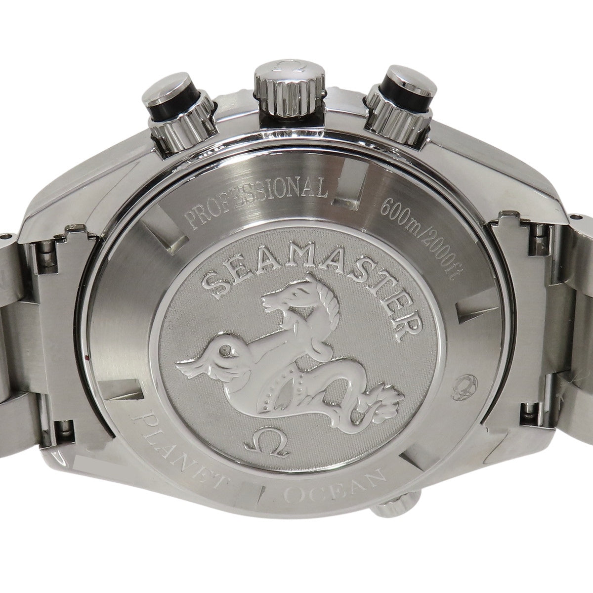 シーマスター プラネットオーシャン600M 2210.50 SS ブラック 自動巻き メンズ