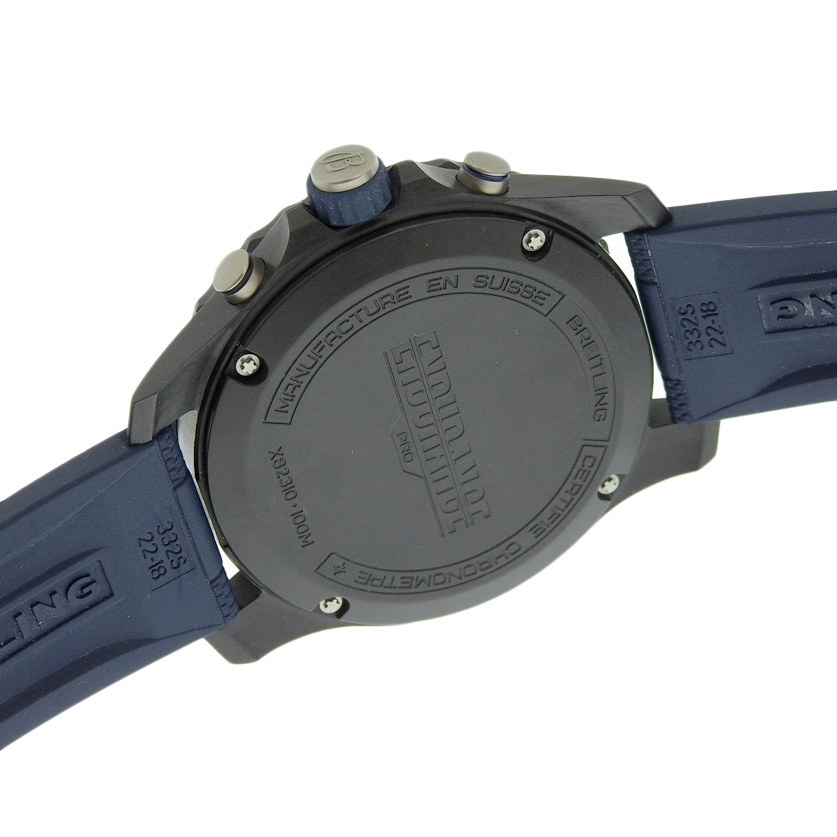 エンデュランス プロ 44 X82310 ブライトライト ラバー ブラック クオーツ メンズ