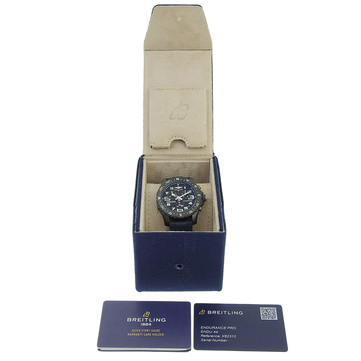 エンデュランス プロ 44 X82310 ブライトライト ラバー ブラック クオーツ メンズ