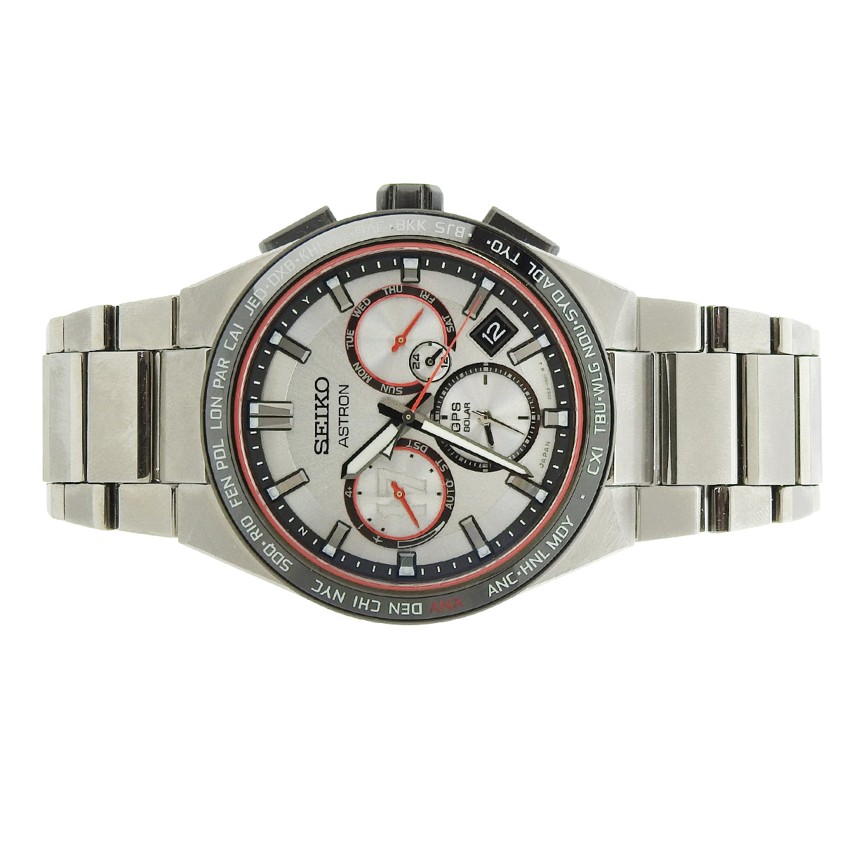 Astron Shohei Ohtani 2022 Limited Edition SBXC125 TI Silver Solar Men's Model (1,700 units in Japan)