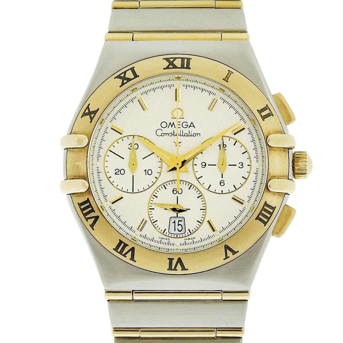 Constellation 1242.30.00 YG/SS 白石英男士腕表